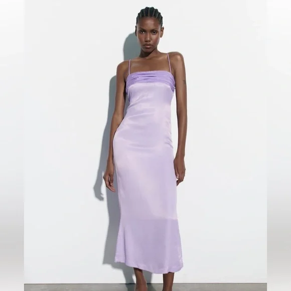 Zara Lavender Dress - Picture 3 of 10